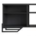 Rack Industrial 180 Cm 2 PT Com Tela Em Metal 1027 Preto PP