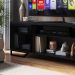Rack Industrial 180 Cm 2 PT Com Tela Em Metal 1027 Preto PP