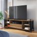 Rack Industrial 180 Cm Gaveta E Tela Em Metal 1017 Mell Preto PP