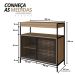 Armário Gabinete para Banheiro Industrial com Portas de Metal sem Cuba Mel