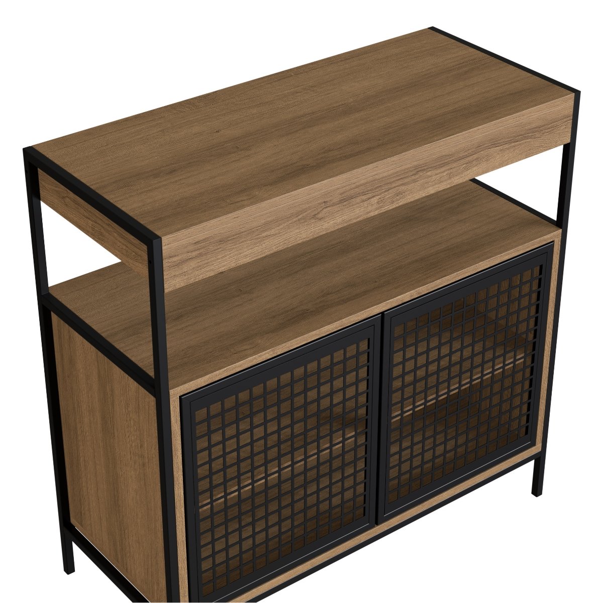 Armário Gabinete para Banheiro Industrial com Portas de Metal sem Cuba Mel