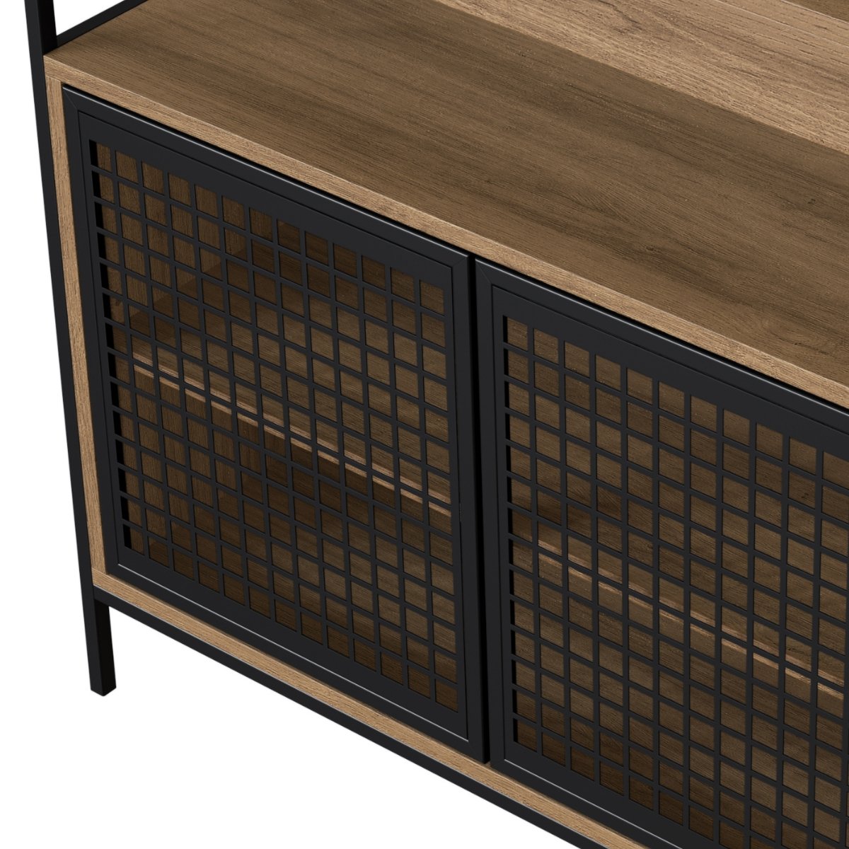Armário Gabinete para Banheiro Industrial com Portas de Metal sem Cuba Mel