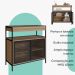 Armario Gabinete Industrial Banheiro P1038 Mel PP Milani Store