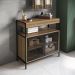 Armario Gabinete Industrial Banheiro P1038 Mel PP Milani Store