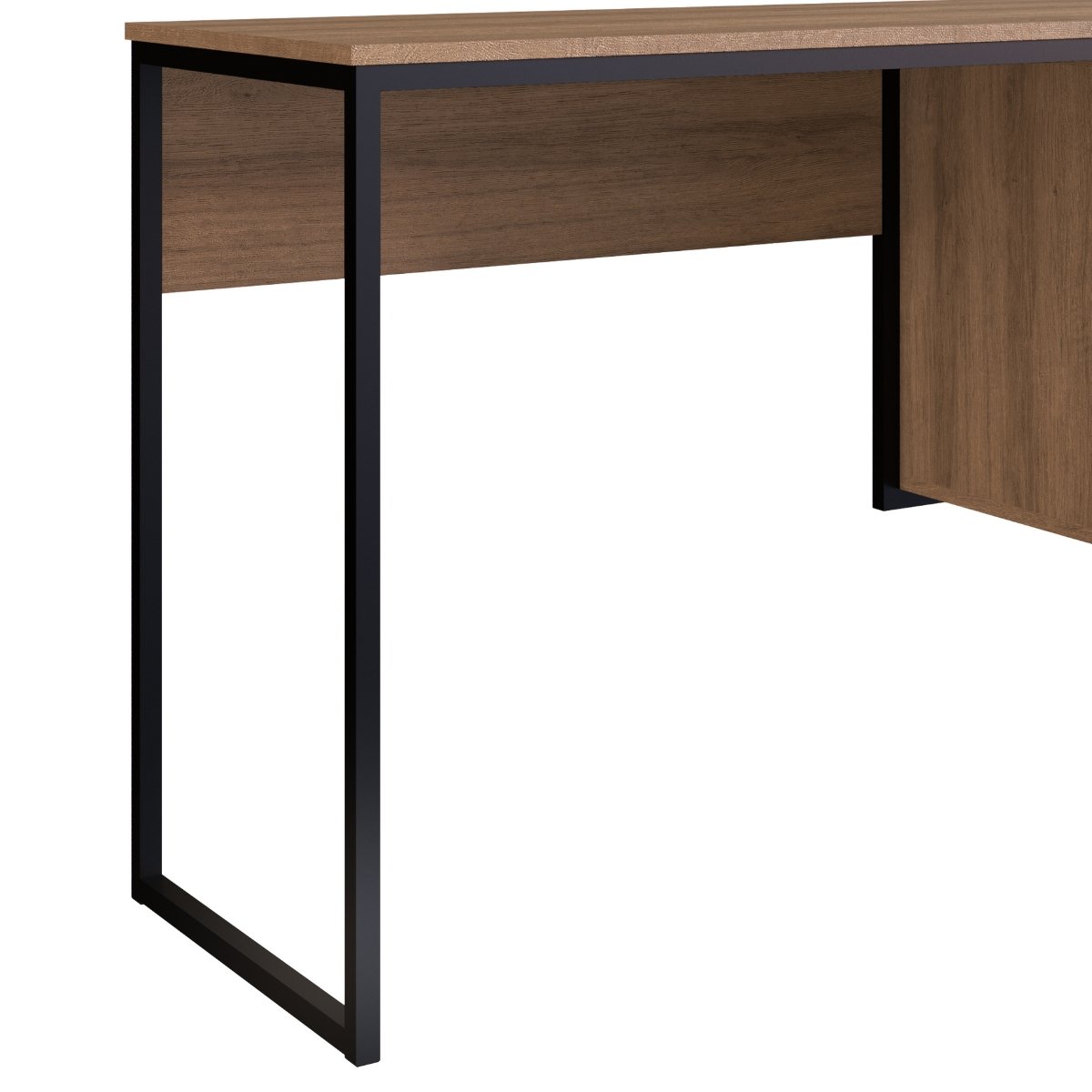 Escrivaninha Mesa Para Computador Industrial 3 Gavetas Mel