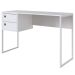 Escrivaninha Mesa de Computador Industrial 2 Gavetas Branco