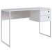 Escrivaninha Mesa de Computador Industrial 2 Gavetas Branco