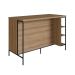 Mesa Bancada Ilha Industrial Gourmet 2 Portas Mel / Arenas