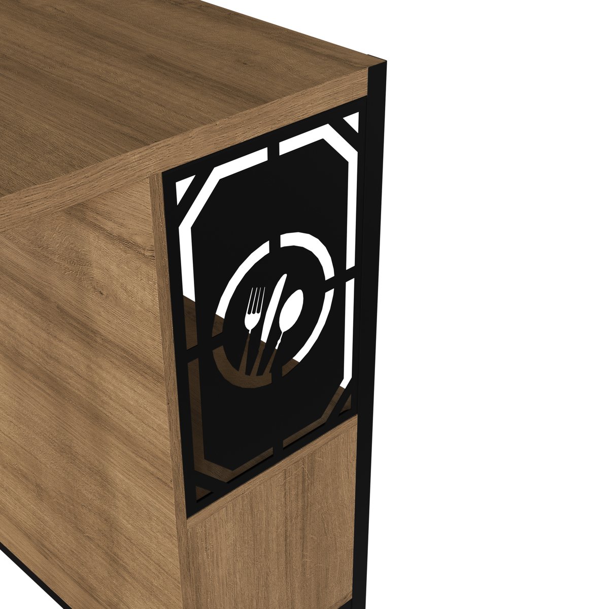 Mesa Bancada de Cozinha Industrial Gourmet Mel