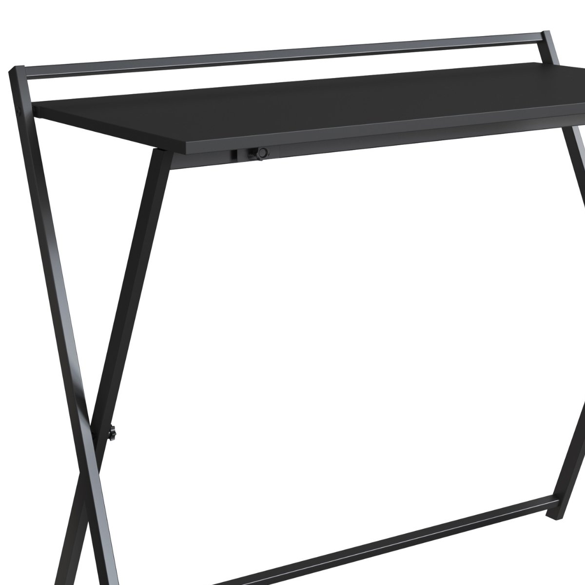 Mesa e Escrivaninha Dobrável Simples Multiuso Grafite