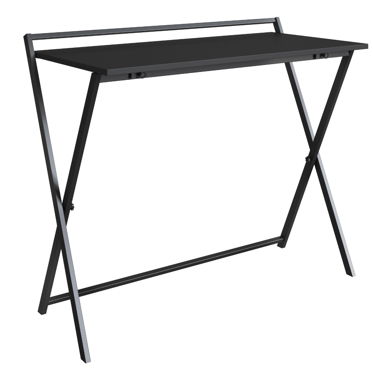 Mesa e Escrivaninha Dobrável Simples Multiuso Grafite