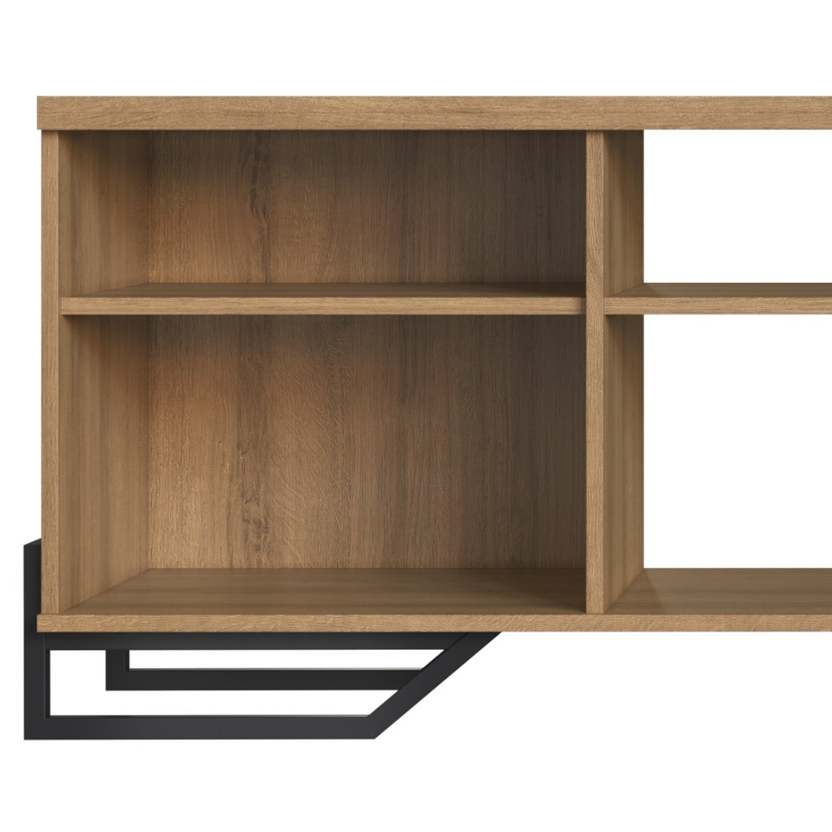 Rack Industrial com 2 Portas e Estrutura de Metal Mel
