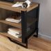 Rack Industrial com Gaveta e Estrutura em Metal Mel