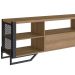 Rack Industrial com Gaveta e Estrutura em Metal Mel