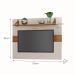 Painel de TV Com Suporte Suspenso Maldivas Off/Nature