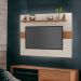 Painel de TV Com Suporte Suspenso Maldivas Off/Nature