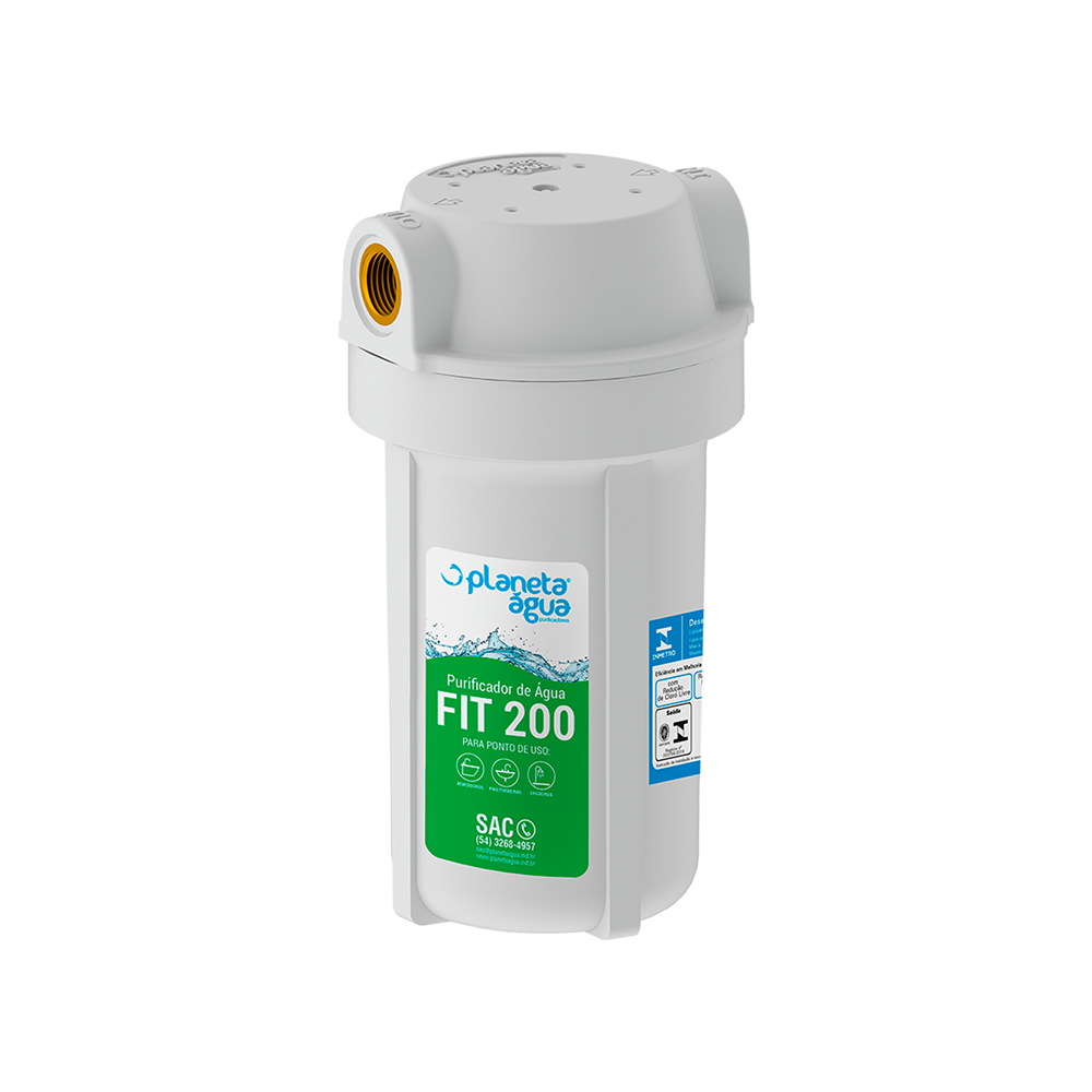 Purificador Fit 200 Marca Planeta Água