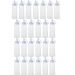 25 Bisnagas de Condimentos Plásticas 250ml para Molhos Ketchup Maionese Plasvale Profissionais