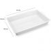 5 Bandejas Plásticas para Açougue 40x61x10cm Alimentos 17L G