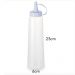 Bisnaga Plástica Grande 400ml para Molhos Maionese Plasvale Bar Lanchonete Restaurante
