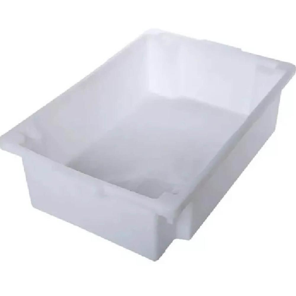 Caixa Organizadora Empilhável de Plástico com Tampa 15l 56x34cm Restaurante
