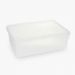 Caixa Organizadora Plástica Retangular 3,5L com Tampa Plasvale Brinquedos Closet