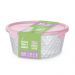 Conjunto 3 Potes Plasvale P M G Vasilhas de Plástico Tampa c
