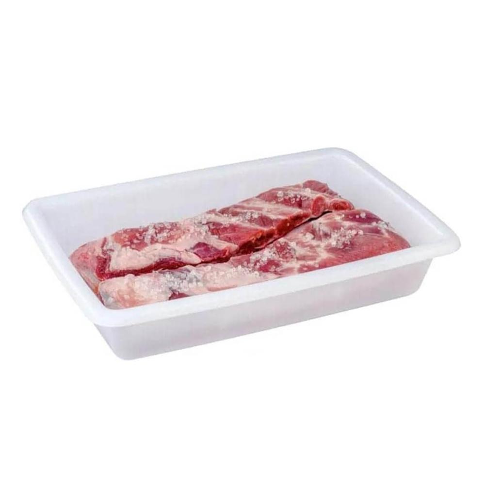 Kit 10 Bandejas de Plástico Retangulares 7L Bacias Grandes R