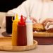 Kit 150 Bisnagas Plásticas para Molhos 250ml Maionese Ketchup Mostarda Plasvale Restaurantes Lanchonetes