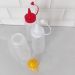 Kit 150 Bisnagas Plásticas para Molhos 250ml Maionese Ketchup Mostarda Plasvale Restaurantes Lanchonetes