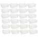 Kit 24 Caixas Organizadoras 3,5L Plasvale Cestos Plásticos c