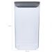 Kit 3 Potes Herméticos 1,5L cada Plasvale Plástico Porta Man