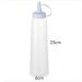 Kit 36 Bisnagas para Molhos Plástica 400ml Ketchup Mostarda Maionese Crepe Caldas