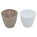 Kit 6 Cachepots 3D 2,5L cada Vasos de Flores Plantas Floreir