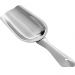 Pá de Gelo Inox 24cm Pegador a Granel Cereal Sementes ou Raç