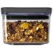 Pote Hermético Plasvale Pequeno 500ml Cristal Quadrado para