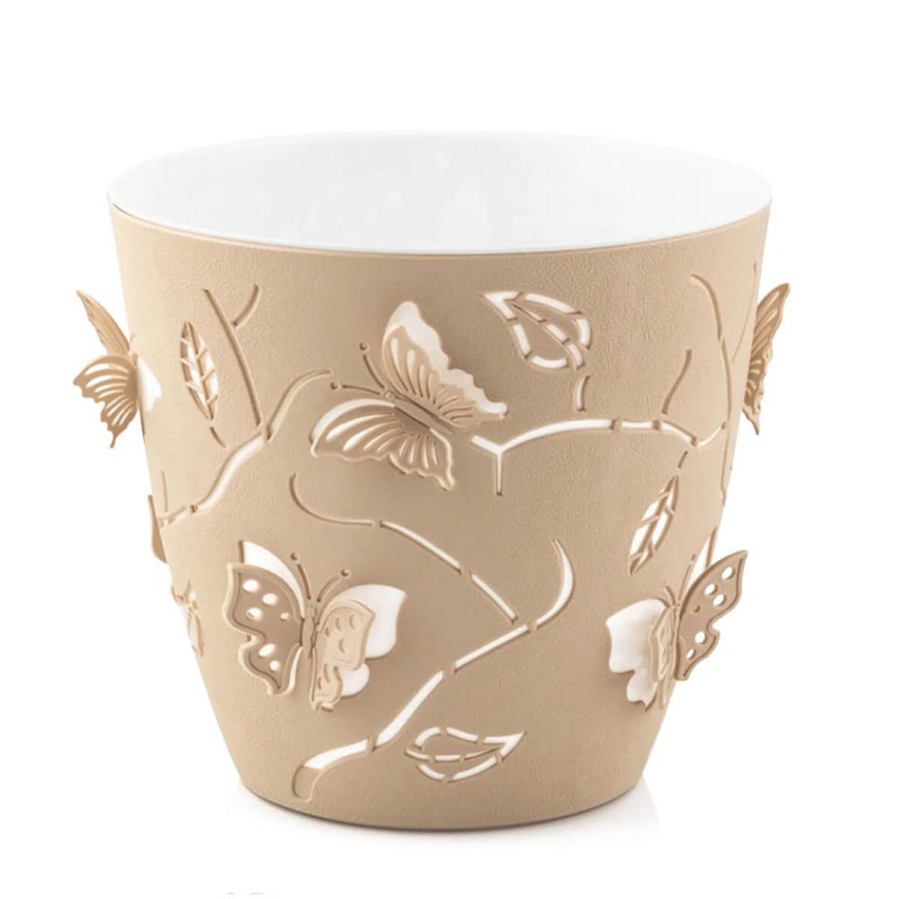 Vaso de Flores Plantas Cachepot 3D Floreira de Mesa Decor 2,