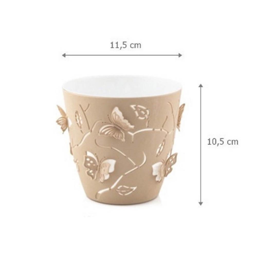 Vaso de Flores Plantas Cachepot 3D Floreira de Mesa Decor 70