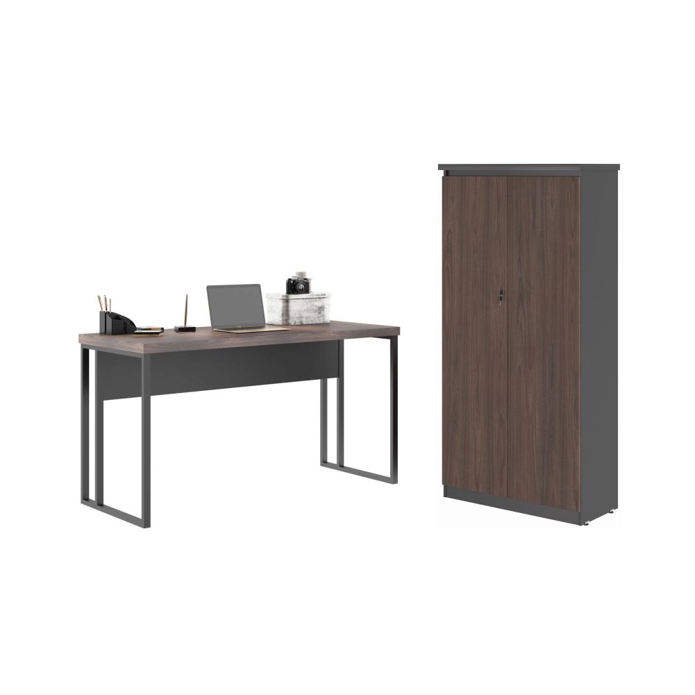 Armário Portas com Mesa 1.2 Julieta Freijo Preto