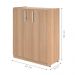 Armario Baixo com 2 Portas Versare Montana