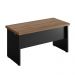 Armario Estante com Mesa 1.2 Ipanema Noce Preto