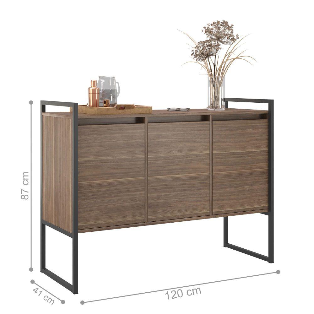 Armario Industrial 3 Portas Balso Conjunto 2 Peças - Affara