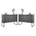 Armario Industrial 3 Portas Balso Conjunto 2 Peças - Branco