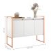 Armario Industrial 3 Portas Balso Conjunto 2 Peças - Branco Cobre