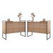 Armario Industrial 3 Portas Balso Conjunto 2 Peças - Montana