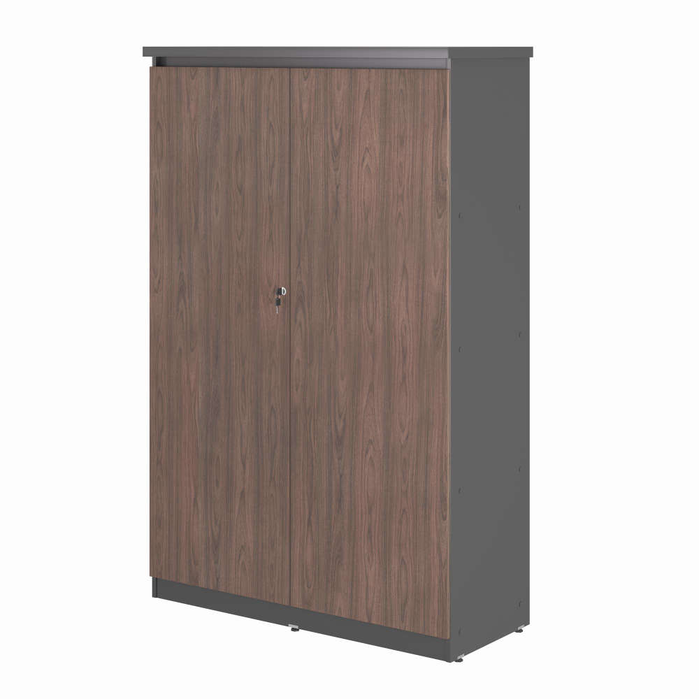 Armario com 2 Portas Euro Freijo Preto