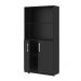 Armario com 2 Portas Niver Preto Onix