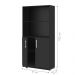 Armario com 2 Portas Niver Preto Onix