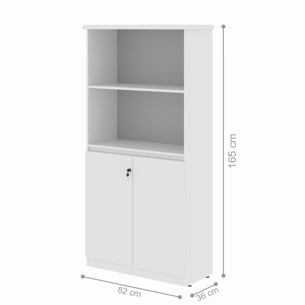 Armario e Mesa 1,20 Geórgia Branco