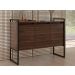 Balcão Buffet Aparador Industrial 3 Portas - Marrom Affara